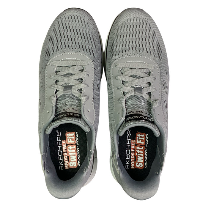 Skechers Men's Lace-Up Memory Foam Verse Swift Fit Athletic Shoe