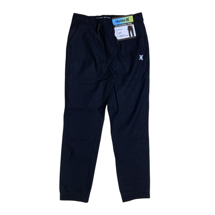 Hurley Boys Performance Jogger, Stretch Material, Tapered Fit with Elastic Cuff