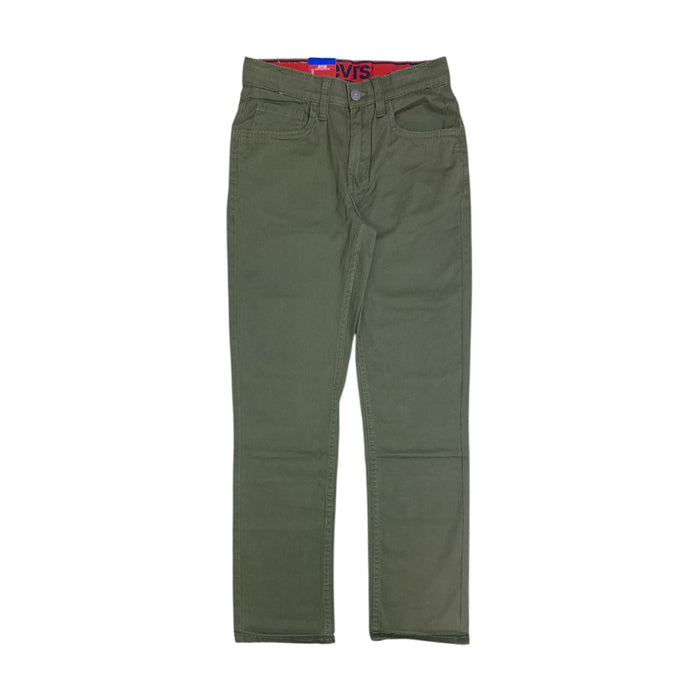Levi Boy's 511 Comfort Stretch Twill Pant, Adjustable Flex Stretch Waist, 92P405