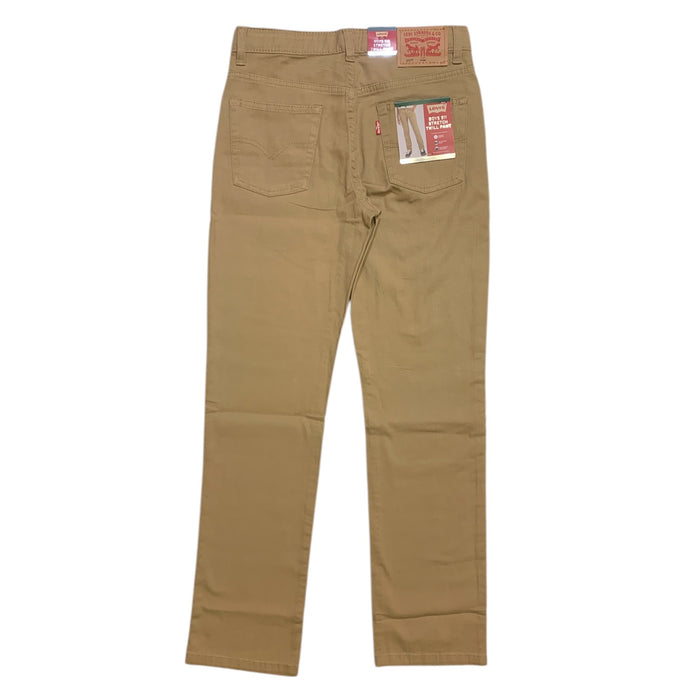 Levi Boy's 511 Comfort Stretch Twill Pant, Adjustable Flex Stretch Waist, 92P405