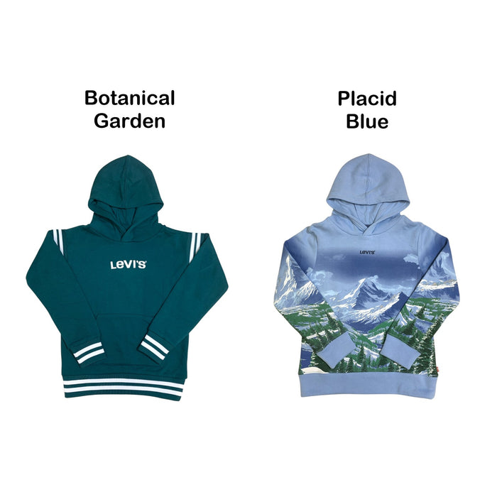 Levi's Boys Fleece Hoodie, Kangaroo Pocket, Relaxed Fit