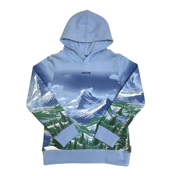 Levi's Boys Fleece Hoodie, Kangaroo Pocket, Relaxed Fit
