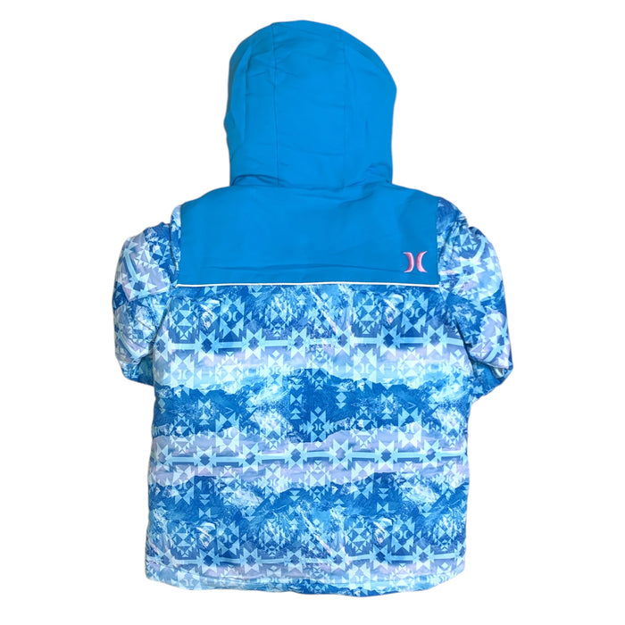 Hurley Girls Warm Artic Fleece Lined Water Resistant Multi Pocket Snow Jacket
