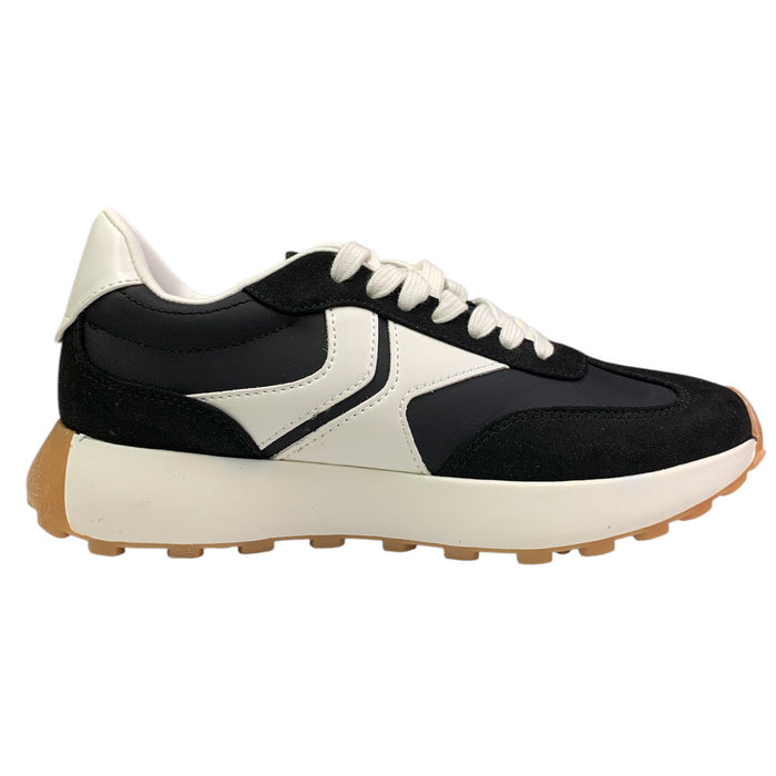 Steve Madden Women's Lace-Up Athletic Fit Low Top Jogger, Kendrix