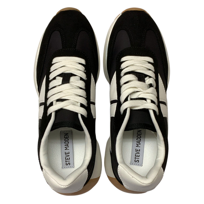 Steve Madden Women's Lace-Up Athletic Fit Low Top Jogger, Kendrix