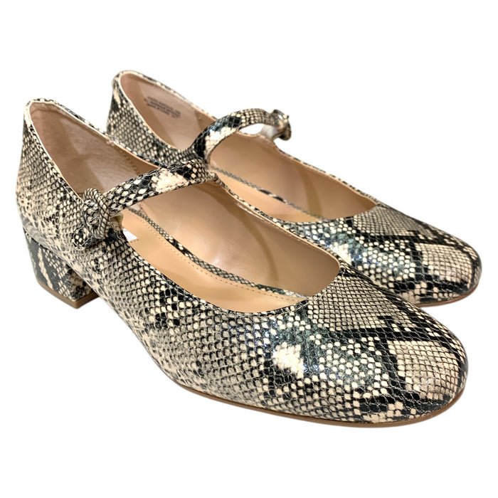 Steve Madden Women's Mary Jane Buckle Low Block Heel