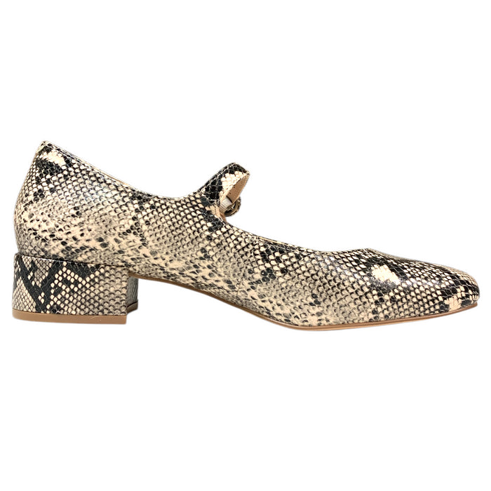 Steve Madden Women's Mary Jane Buckle Low Block Heel