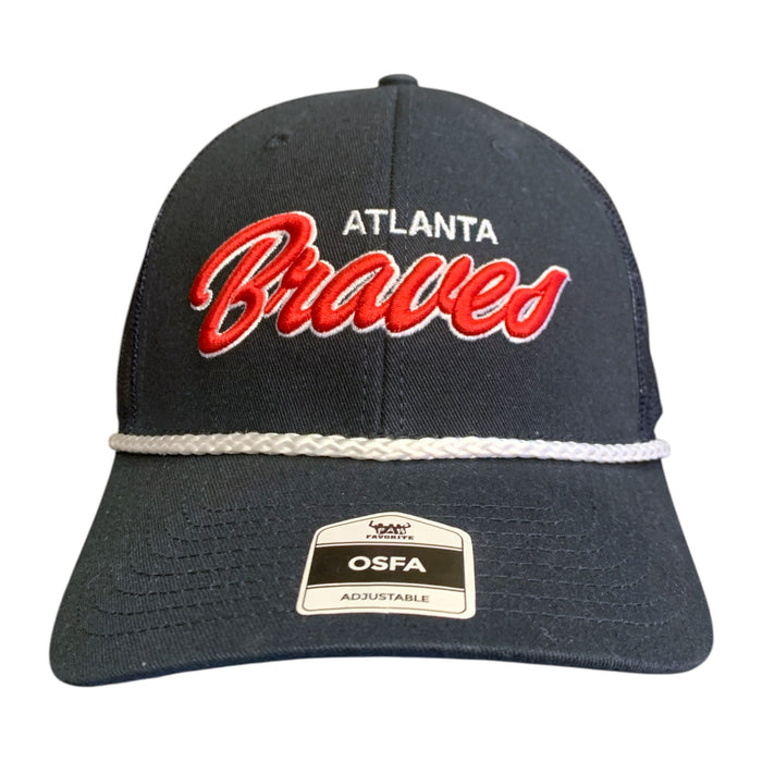 Fan Favorite Unisex MLB Rope Design Baseball Hat, One Size Fits All