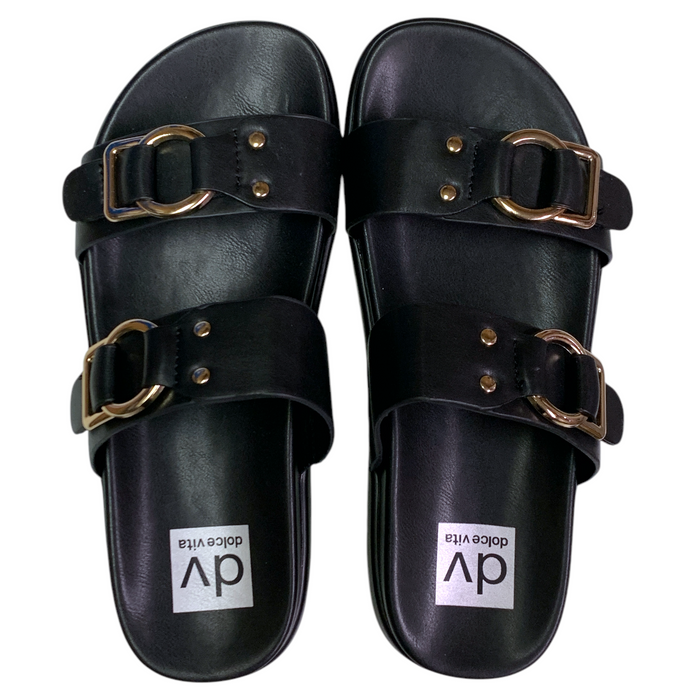 DV Dolce Vita Women's Lightweight Slip-On Unique Sandal