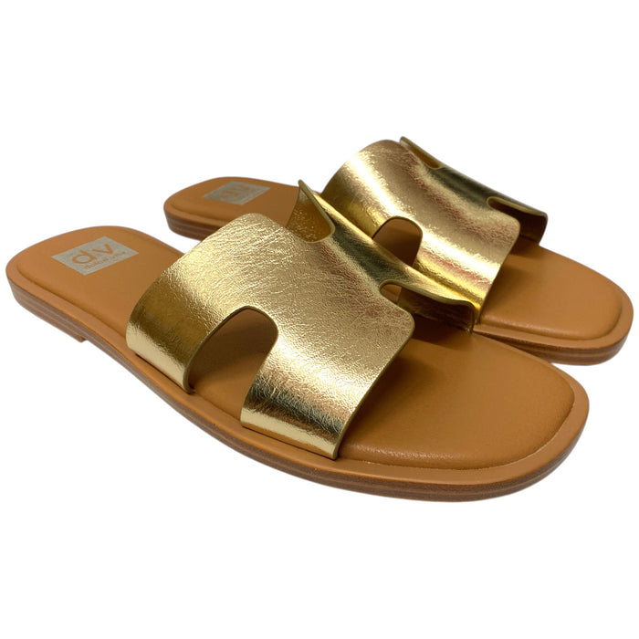 DV Dolce Vita Women's H-Band Hollie Lightweight Slide Sandal