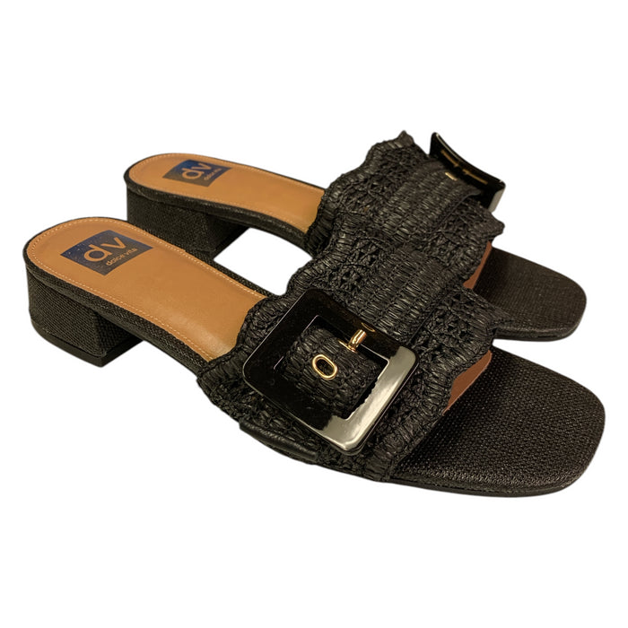 DV by Dolce Vita Women's Raffia Slip-On Sandal