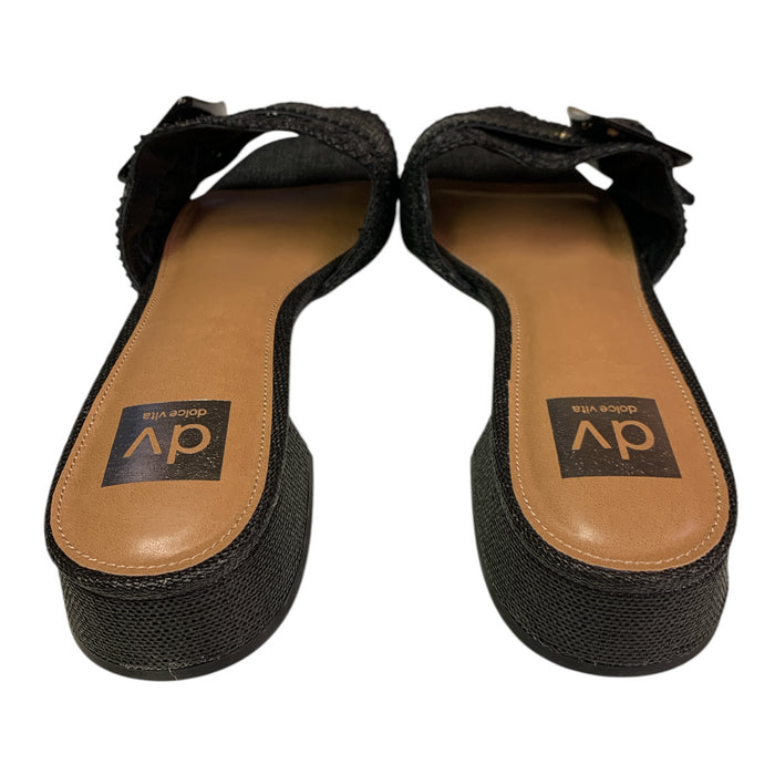 DV by Dolce Vita Women's Raffia Slip-On Sandal