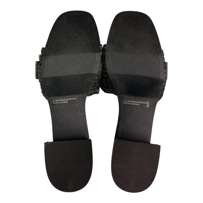 DV by Dolce Vita Women's Raffia Slip-On Sandal