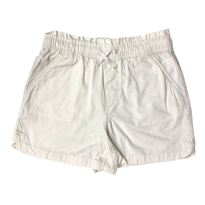 Gap Kids Girl's Pull-On Cotton Short, Drawstring Paper Bag Waist, Dolphin Hem