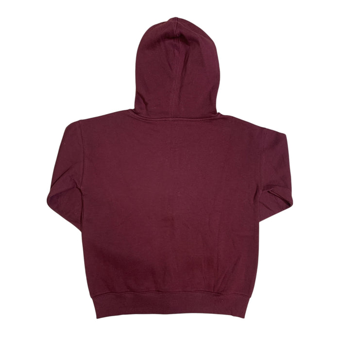 Gap Kids Unisex Full Zip Fleece Hooded Sweatshirt with Front Panel Pockets