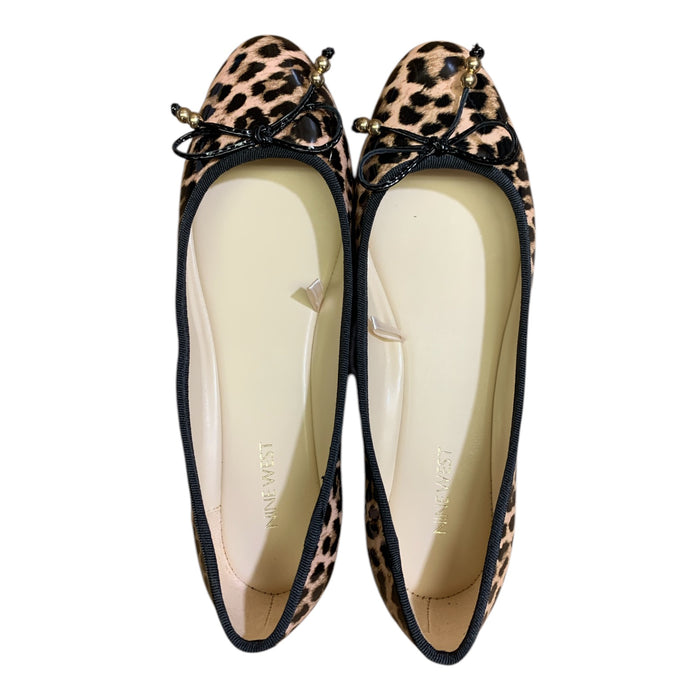 Nine West Women's Sleek Slip-On Ballet Flat with Rubber Sole