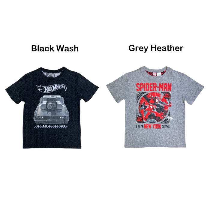 Licensed Character Boys Tee, Cotton/Polyester Blend, Retro Designs