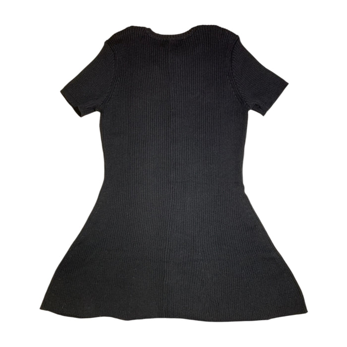 French Connection Women's Short Sleeve Mini Scoop Neck Sweater Dress