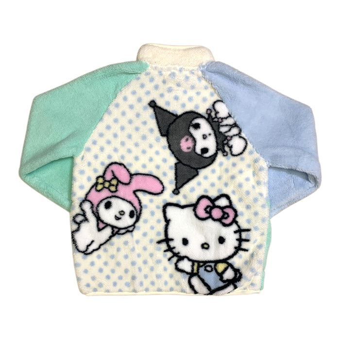 Isaac Morris Girl's Licensed Character Regular Fit Quarter Zip Sherpa Pullover