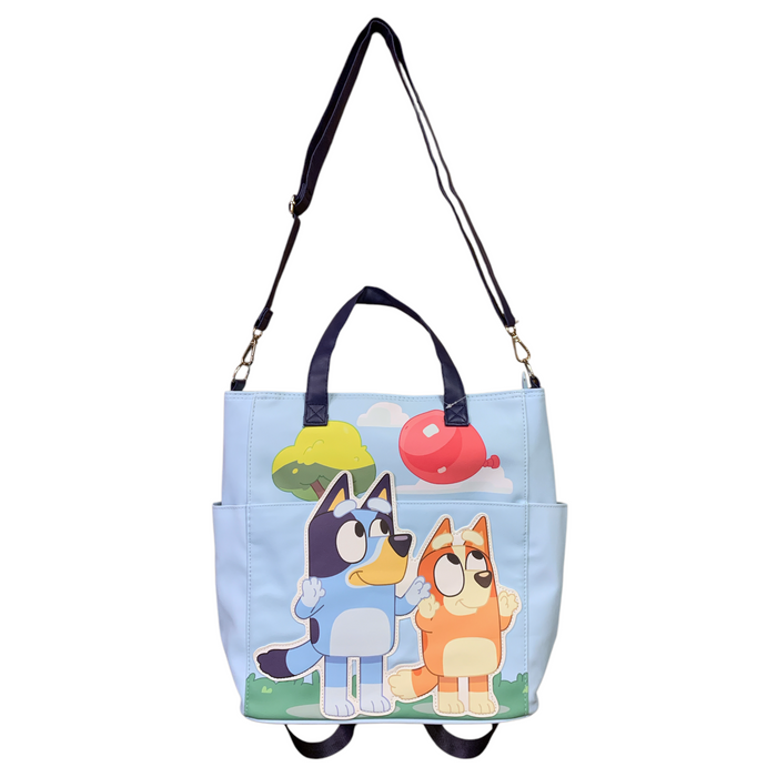 Licensed Faux Leather 3D Foam-Style Character Tote with Multi-Carry Options