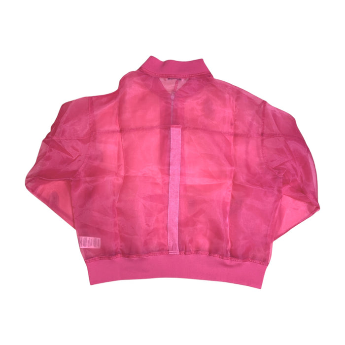 Edited by Remi Bader Women's Lightweight Sheer Bomber Jacket w/ Ribbed Trim
