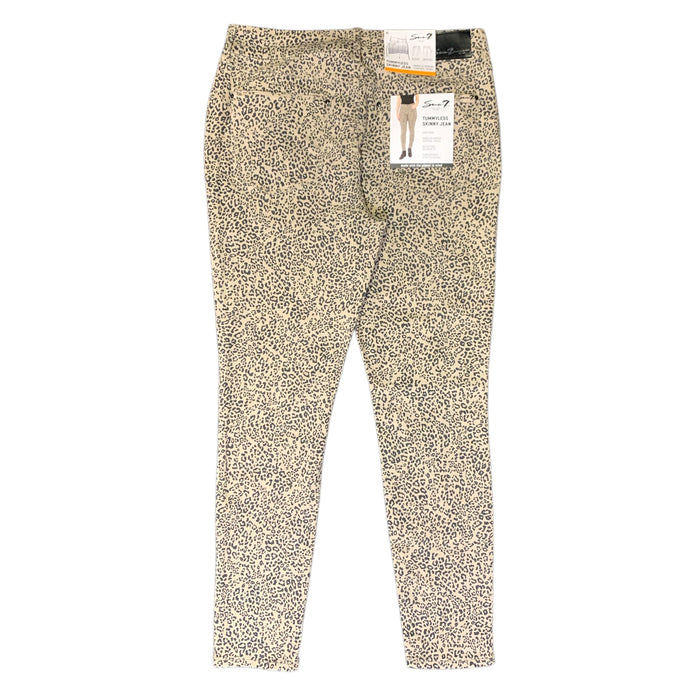 Seven7 Women's Tummyless High Rise Comfortable Stretch Skinny Jean, Plus Size