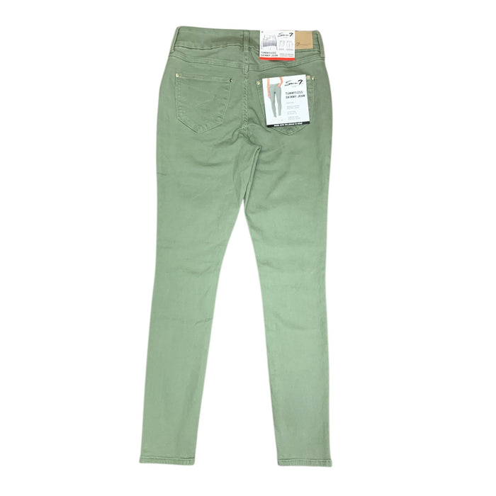 Seven7 Women's Tummyless High Rise Comfortable Stretch Skinny Jean