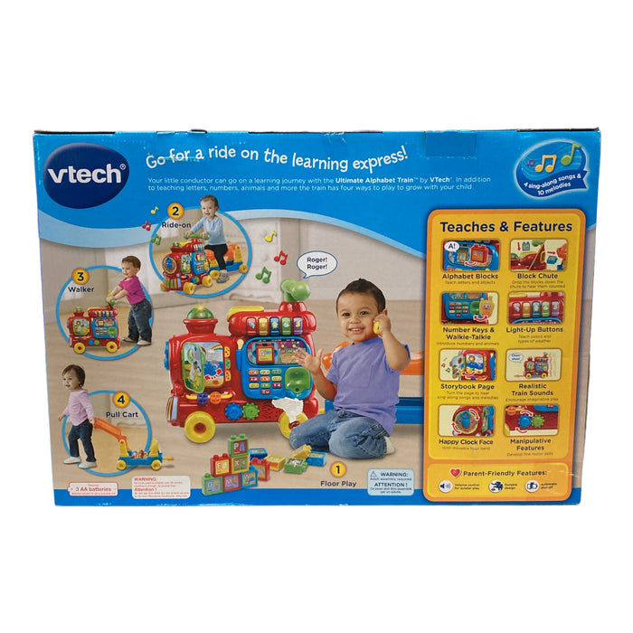 VTech Sit-to-Stand Ultimate Alphabet Train, Red