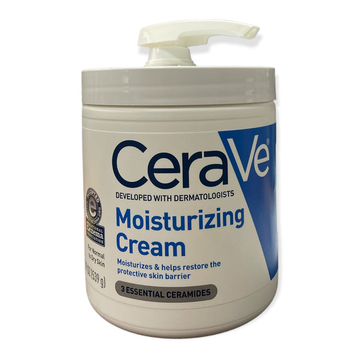 CeraVe Moisturizing Cream with Pump, 19 Ounce