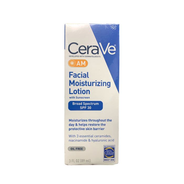 CeraVe Day&Night Facial Moisturizing Lotion Set, 3oz., SPF 30 AM, Lightweight PM