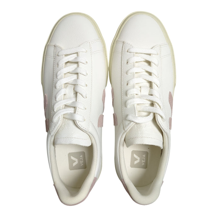 Veja Women's Campo Leather Sneaker, Chrome-Free Leather & Suede, Eco-Friendly