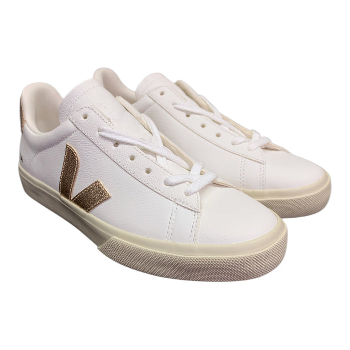 Veja Women's Campo Leather Sneaker, Chrome-Free Leather & Suede, Eco-Friendly