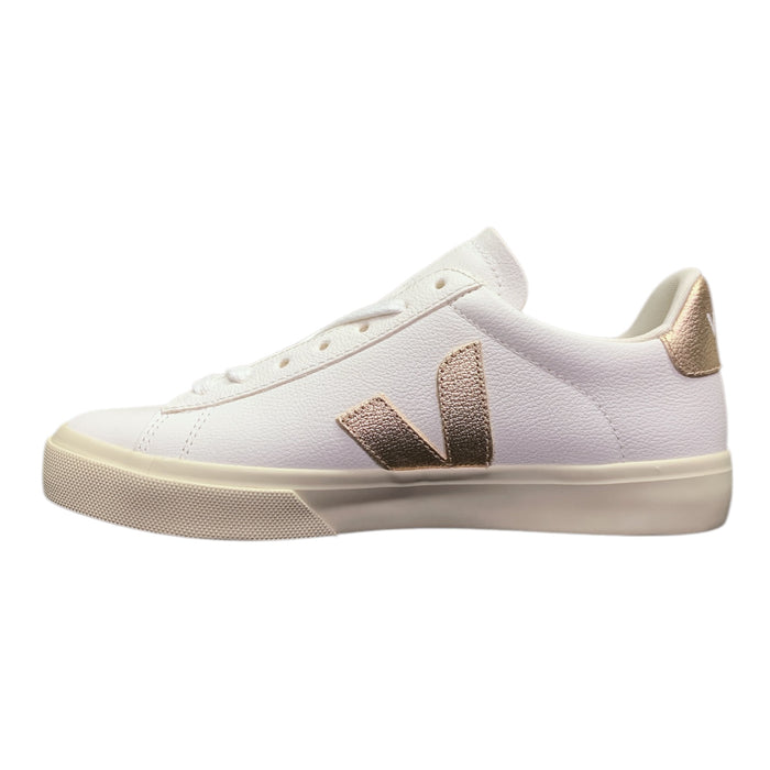 Veja Women's Campo Leather Sneaker, Chrome-Free Leather & Suede, Eco-Friendly