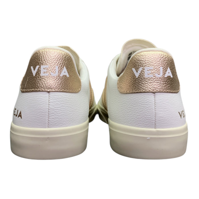 Veja Women's Campo Leather Sneaker, Chrome-Free Leather & Suede, Eco-Friendly