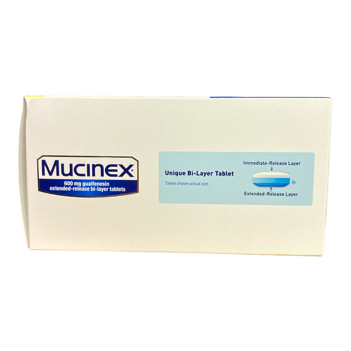 Mucinex 12 Hour Chest Congestion Expectorant Tablets (120 ct.)