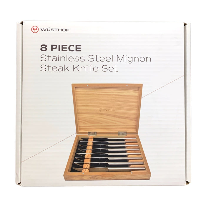 Wusthof 8-Piece Stainless Steel Mignon Steak Knife Set