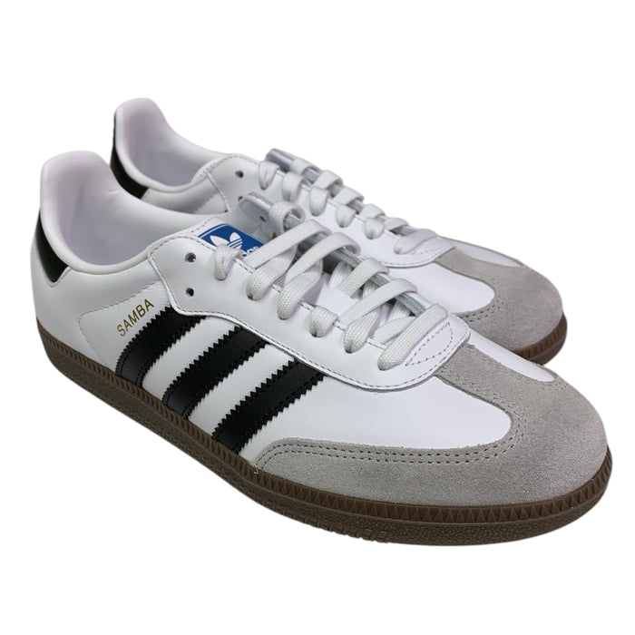 Adidas Men's Samba OG Low-Top Leather & Suede Lace-Up Shoes, B75806