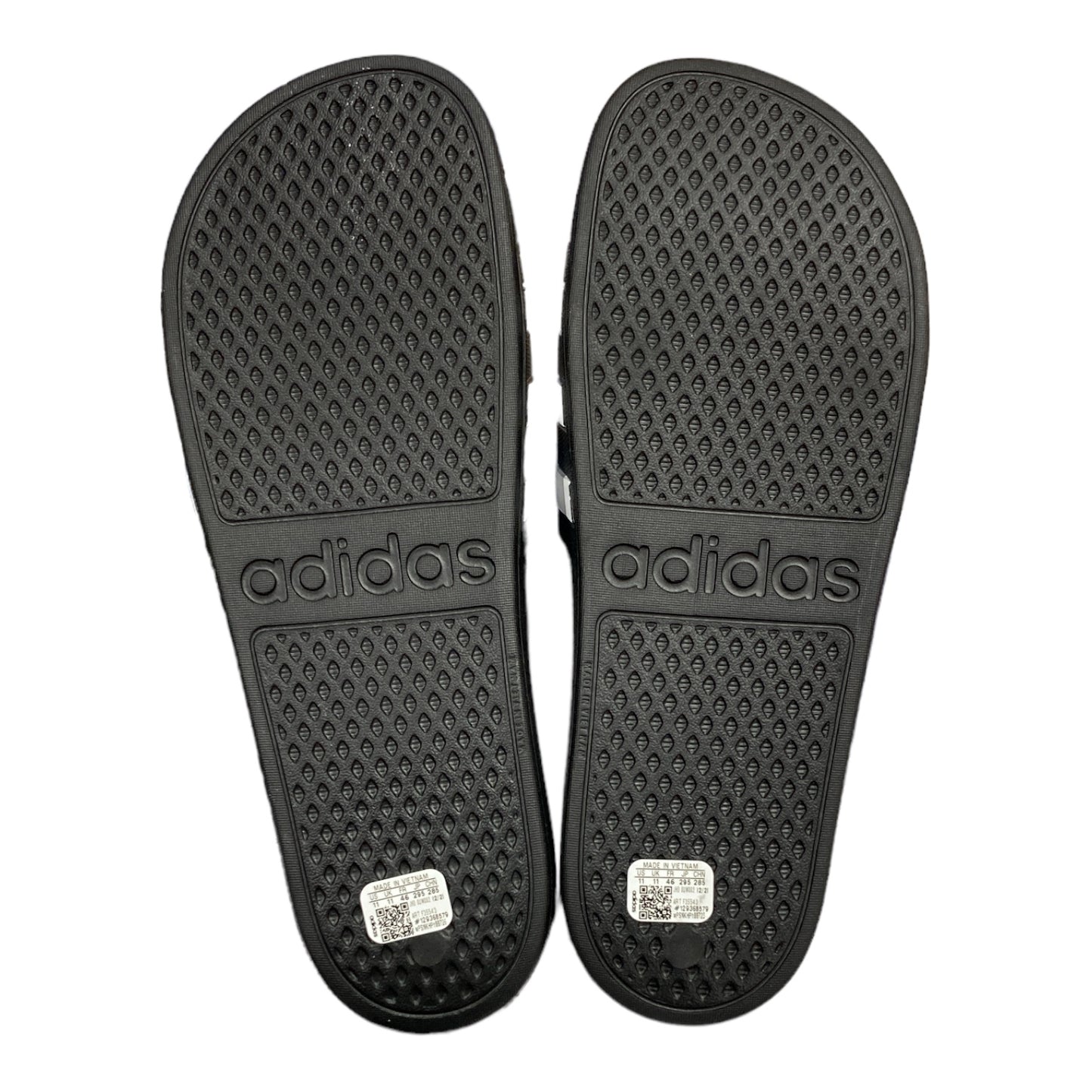 Adidas Men's Slip On Adilette Aqua Cloudfoam Footbed Slide Sandals