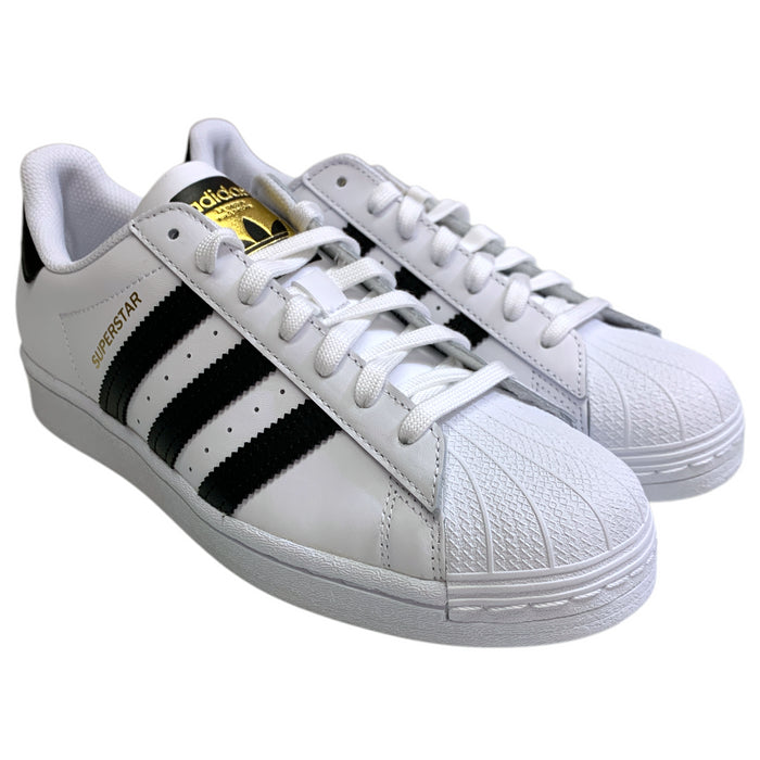 Adidas Kids Unisex Superstar J Shell-Toe Lace-Up Daily Wear Trainers, FU7712
