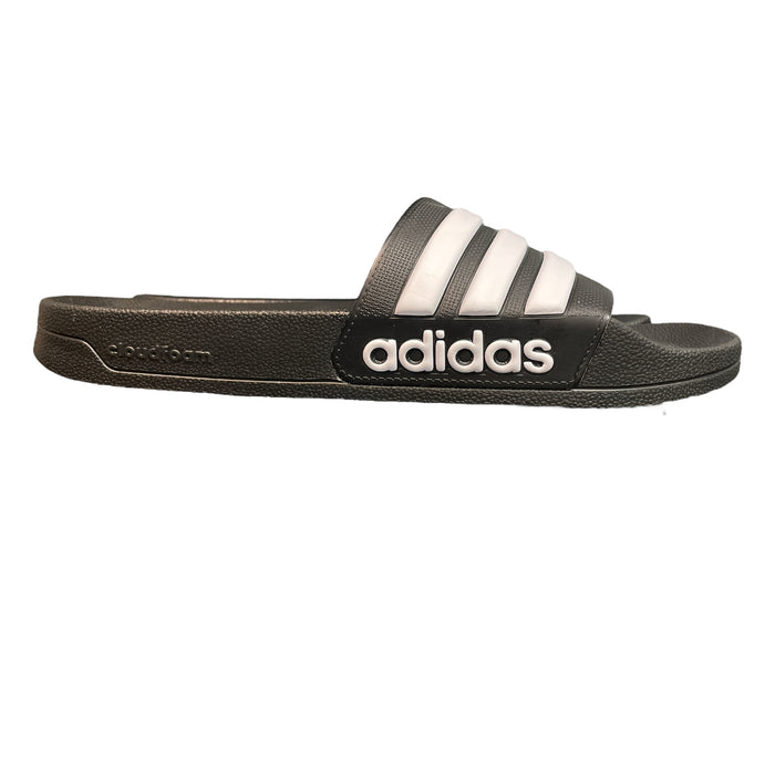 Adidas Men's Adilette Lightweight Cushioned Easy Slip-On Shower Sandal Slide