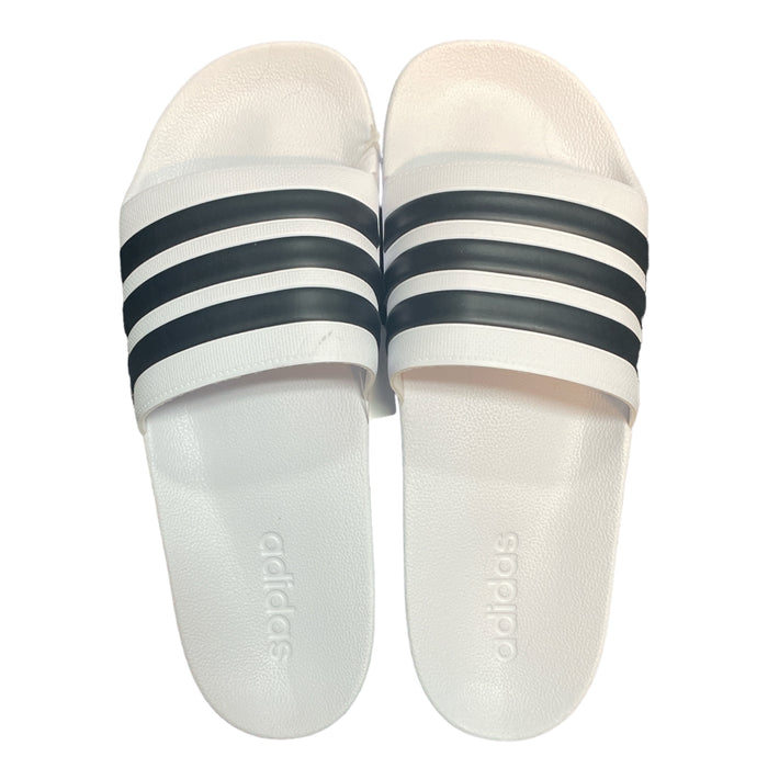 Adidas Men's Adilette Lightweight Cushioned Easy Slip-On Shower Sandal Slide