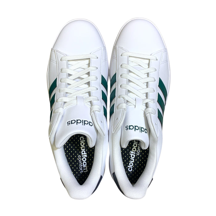 Adidas Men's Lace Up Grand Court 2.0 Low-Top Shoes