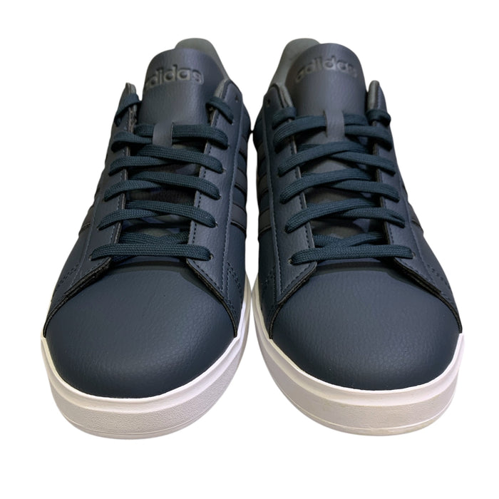 Adidas Men's Lace Up Grand Court 2.0 Low-Top Shoes