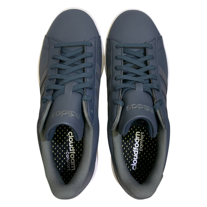 Adidas Men's Lace Up Grand Court 2.0 Low-Top Shoes