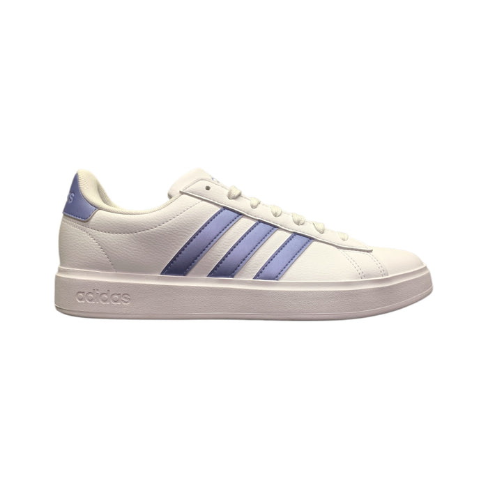Adidas Women's Lace Up Grand Court 2.0 Cloudfoam Lifestyle Low-Top Shoes