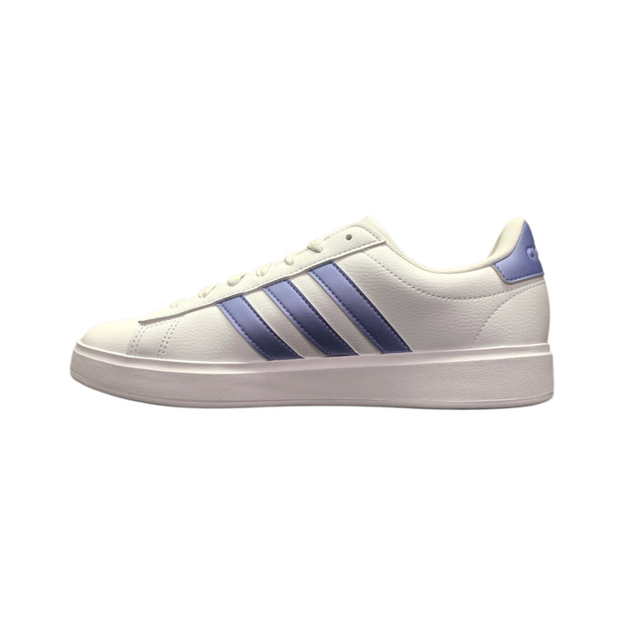 Adidas Women's Lace Up Grand Court 2.0 Cloudfoam Lifestyle Low-Top Shoes