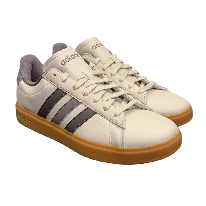 Adidas Men's Lace Up Grand Court 2.0 Low-Top Shoes