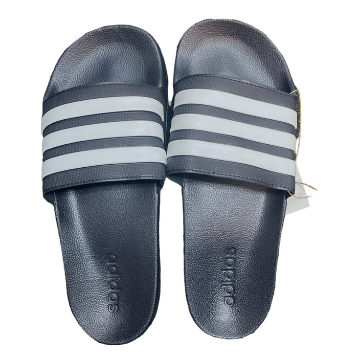 Adidas Men's Adilette Lightweight Cushioned Easy Slip-On Shower Sandal Slide