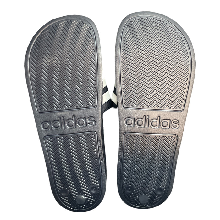 Adidas Men's Adilette Lightweight Cushioned Easy Slip-On Shower Sandal Slide