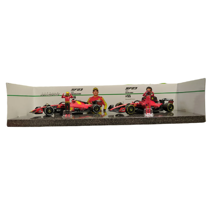 Bburago Officially Licensed 1:24 Die-Cast Metal Formula One Racing Models, 2 pk.